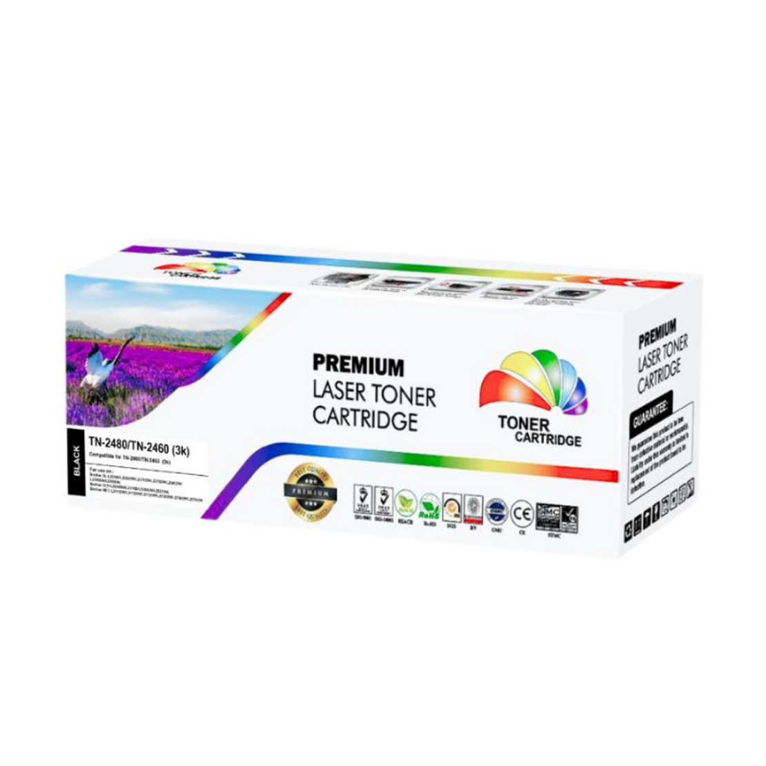 Premium Laser Toner TN-2480/TN-2460(3K)